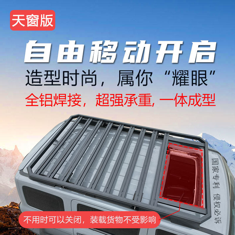 比亚迪唐EV宋PRO DMI元PLUS护卫舰海狮05 06 07 09车顶行李架框筐