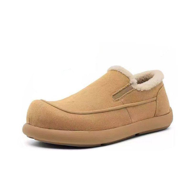 冬季加绒保暖一脚蹬雪地靴男全包勃肯鞋小土豆休闲乐福鞋加厚棉鞋,淘宝优惠券,粉丝福利购,淘宝优惠卷