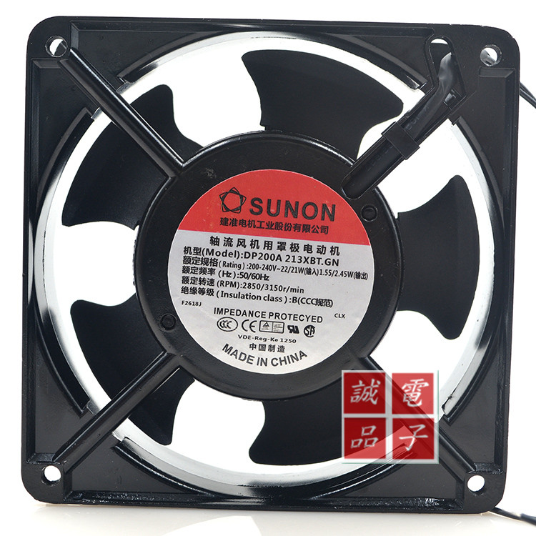 原装 建准SUNON DP200A 2123XBT 12038 220V 机柜 交流 机箱风扇 - 图1