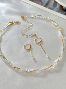 欧美跨境时尚百搭锁骨链