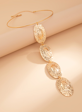 欧美跨境时尚新款锁骨链