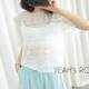 Summer ແບບໃຫມ່ lace ຄົນອັບເດດ: ເທິງ blouse