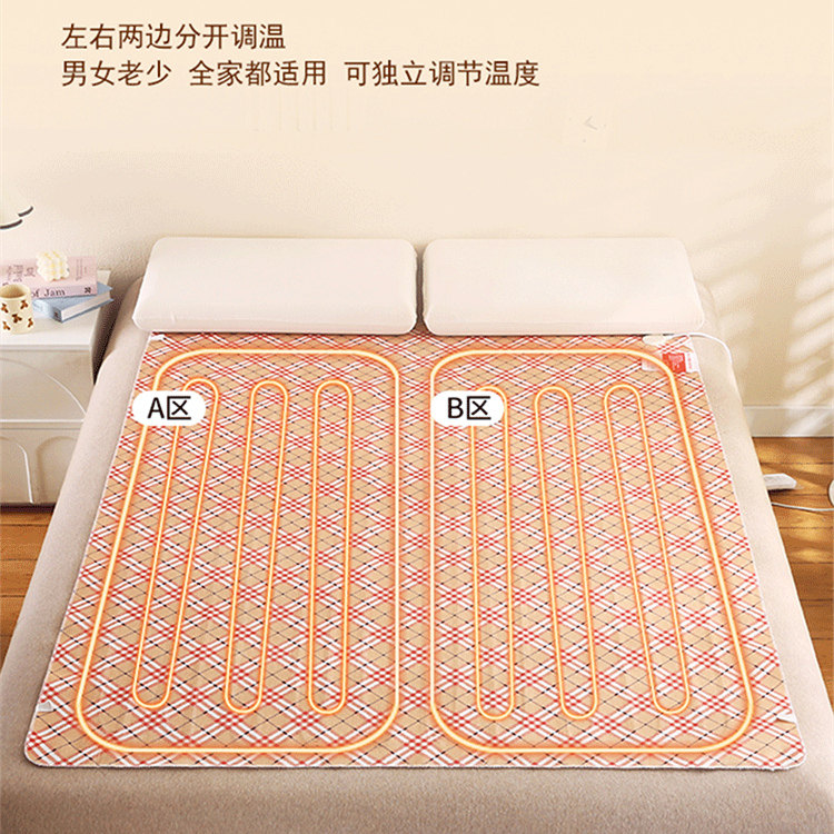 小绵羊电热毯双人双控定时除螨智能控温电褥子学生单人宿舍床安全,淘宝优惠券,粉丝福利购,淘宝优惠卷