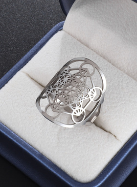 爱尔兰凯特结普通钢空心几何不锈