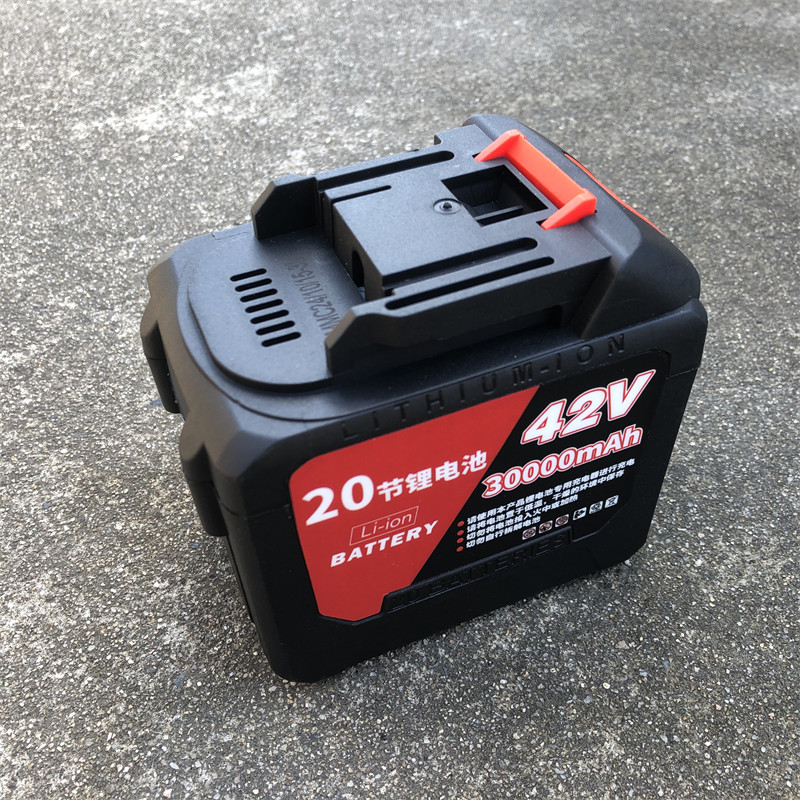 牧/田款36V-42V封包机16寸锂电锯大功率大容量锂电池充电式通用型