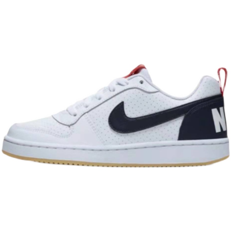 Nike Court Borough Low 女子复古影子灰休闲小白板鞋 839985-105 - 图3