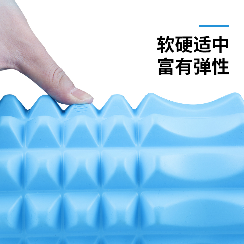 mf运动旗舰店泡沫轴瑜伽器材泡沫滚轴筒按摩瘦腿狼牙棒肌肉放松筋膜健身琅琊棒1