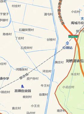 2026年德州市齐河县地图行政交通线路分布防水贴图街道