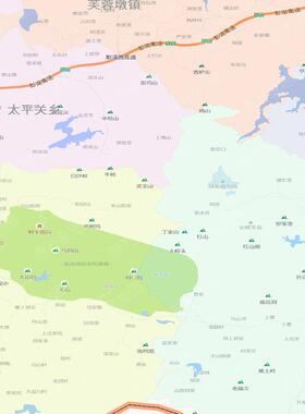 2026年九江市彭泽县地图行政交通线路分布防水贴图街道