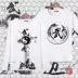 Sansheng Xiu Xiandu cướp vào áo phông ngắn tay Anime quanh nhân dân tệ thứ hai không ăn ba quần áo nam nữ trắng - Carton / Hoạt hình liên quan hình dán sticker cute Carton / Hoạt hình liên quan