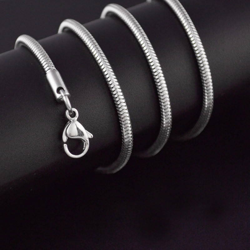 男士霸气潮锁骨吊坠粗长款钛钢项链 浪漫派对饰品项链