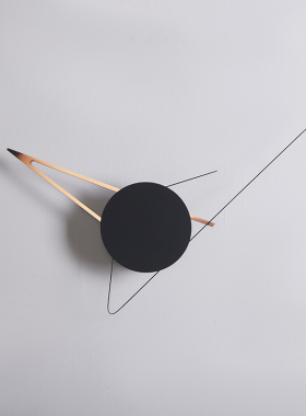 免打孔3D立体简约挂钟
