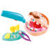 Màu bùn nhỏ nha sĩ không độc hại dụng cụ plasticine đặt đất sét Trẻ em 3-6 tuổi thích răng chơi đồ chơi nhà - Đồ chơi gia đình thế giới đồ chơi cho bé Đồ chơi gia đình