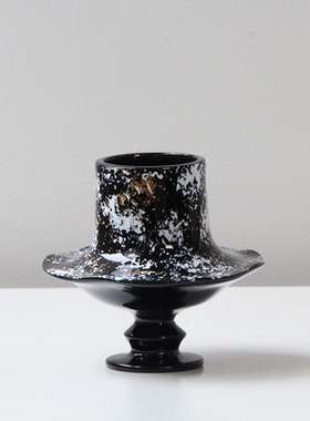 中古风复古风树脂创意小花器装饰品摆件样板间售楼处桌面花瓶摆设