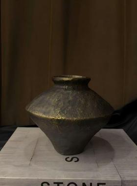 现代简约大理石花器装饰品