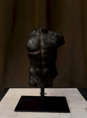 中古风复古风原创人物创意装饰品摆件样板间售楼处少众人物雕塑