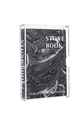 亚克力+大理石现代简约客厅书盒