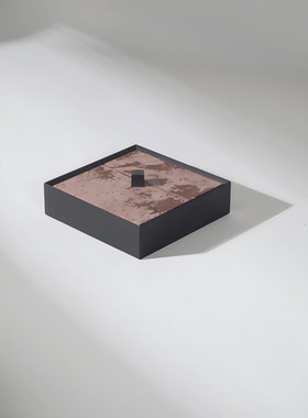 贴金箔样板间首饰盒复古风