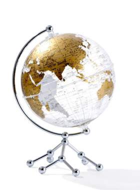 轻奢简约创意地球仪摆件样板间客厅电视柜办公桌装入户玄关装饰品