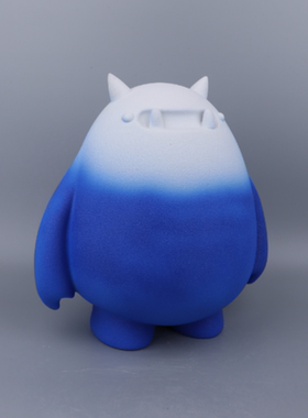 现代轻奢意式陶瓷小怪兽创意摆件样板间儿童房原创卡通动物装饰品