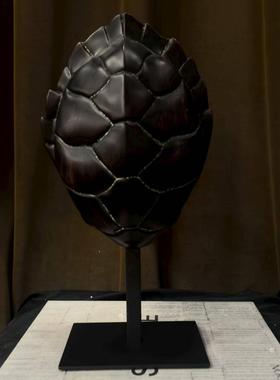 中古风复古风原创龟壳装饰品摆件样板间售楼处少众创意龟壳装饰品