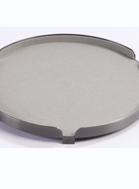 现代极简意式皮革实木收纳盒托盘装饰品样板间茶几直径盒创意摆件