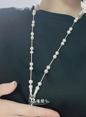 佛牌链子弹幕水晶毛衣链水晶