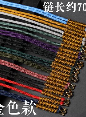 泰国吊坠项链手工精编佛牌挂绳