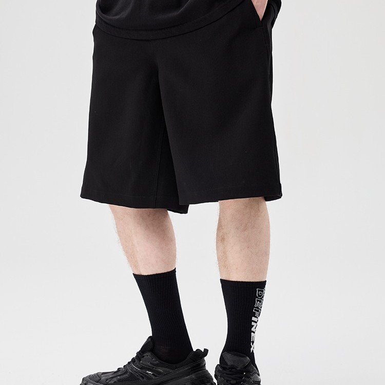 DEFINEX潮牌夏季新款男士宽松休闲短裤DX国潮时尚高品质裤子 - 图1