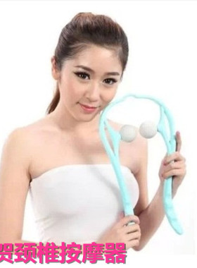 手动颈椎按摩器夹脖子颈部劲夹器多功能肩颈仪背部腰部按摩小神器