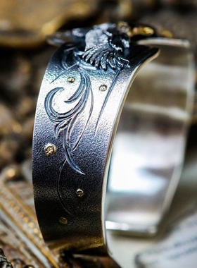 手镯HorizonBlue925银18k金