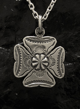 日本制正品925银18k雷鸟四叶草