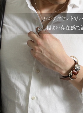 redmoon直邮红月真皮休闲风手链