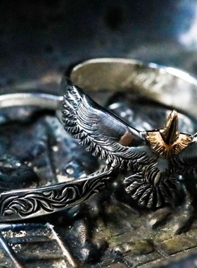 HorizonBlue男女925银戒指