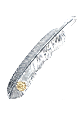 手工羽毛吊坠GODSUNS银