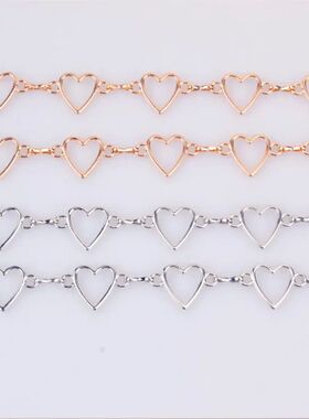 100cm Waistband Pants Classic Waist Chain Love Heart Hollow