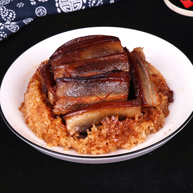 四川特产夹沙肉馅料宝月洗沙夹心肉甜肉烧白馅儿红豆沙馅包子馅料