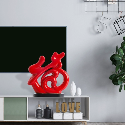 Современные керамические креативные румяна, декор для гостиной, простой и элегантный дизайн