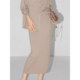 COCOBELLA glitter knitted skirt + suspenders