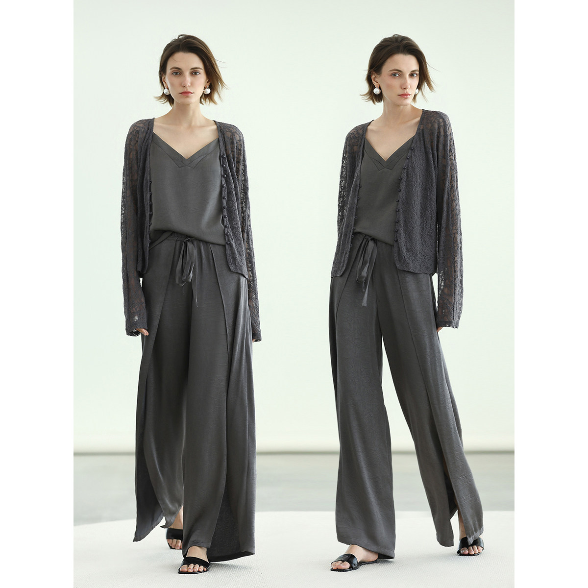 COCOBELLA别致造型褶吊带女通勤休闲仿醋酸舒适背心VT0036-2,淘宝优惠券,粉丝福利购,淘宝优惠卷