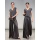 ໂສ້ງຂາກວ້າງຂອງ COCOBELLA Satin Satin
