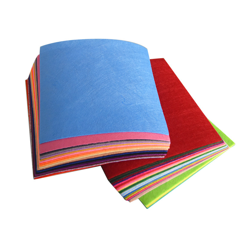 彩色不织布无纺布彩纸布料幼儿园学校手工课程编制diy创意材料,淘宝优惠券,粉丝福利购,淘宝优惠卷