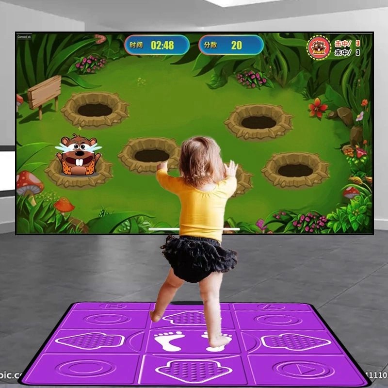 单人手机蓝牙跳舞毯ipad无线家用跳舞机跑步毯运动体感游戏机减肥-图2