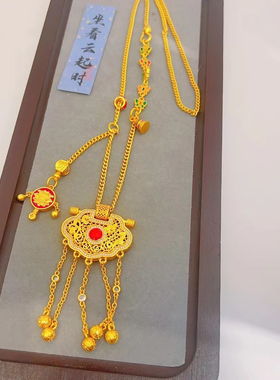 天子门生拨浪鼓系列项链