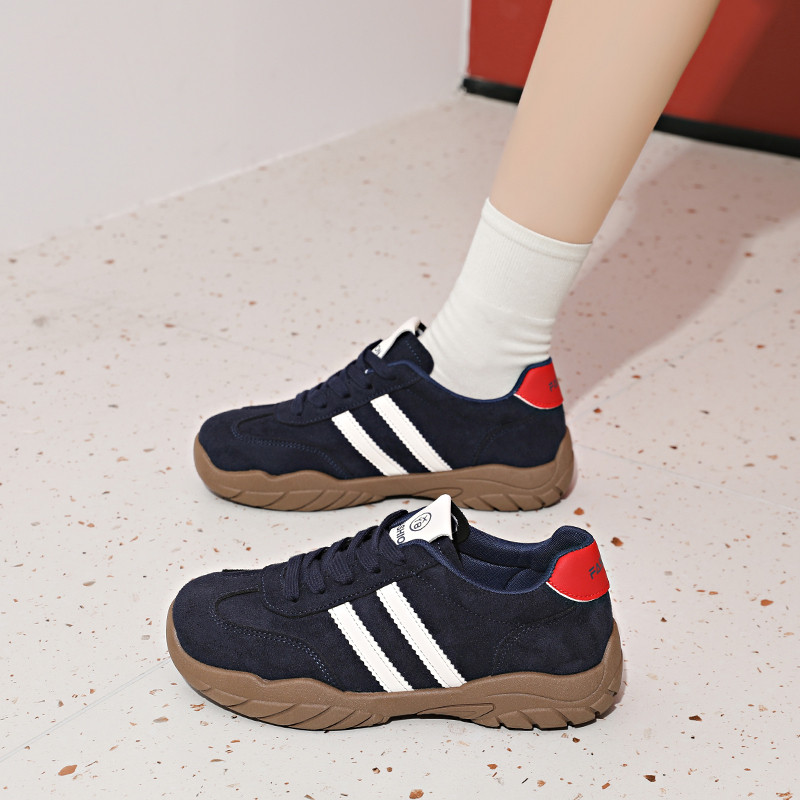 爆款厚底德训鞋女款2026春季新款单鞋女时尚百搭运动休闲阿甘鞋女,淘宝优惠券,粉丝福利购,淘宝优惠卷