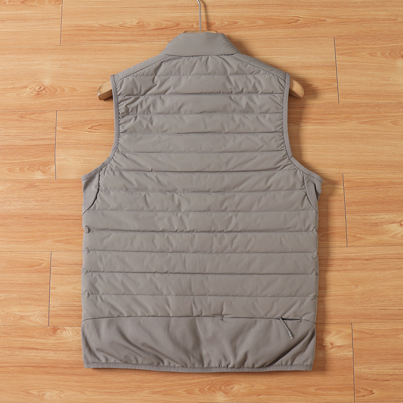 lulu平替！防泼水男士秋冬季户外机能情侣款防风保暖立领羽绒马甲 - 图2