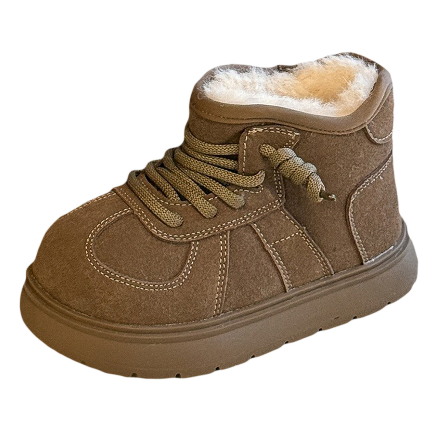 大头卡皮巴拉儿童雪地靴冬季加绒加厚保暖东北男女童大棉鞋中大童,淘宝优惠券,粉丝福利购,淘宝优惠卷