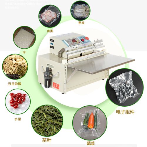 台式外抽式真空包装机商用全自动真空封口机食品级抽真空机充气机 - 图3