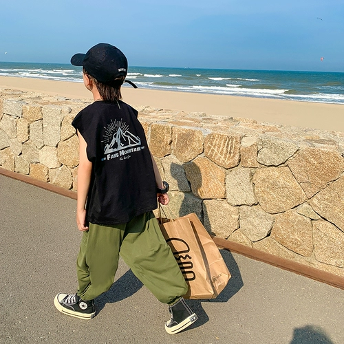 Летняя одежда, средство от комаров, тонкие шелковые спортивные детские штаны, подходит для подростков