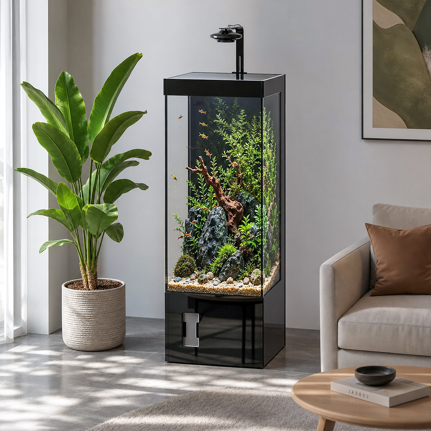 Opel fish tank factory direct operation can be customized